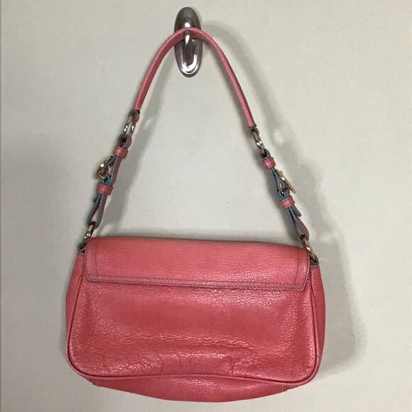 Lovcat Paris leather pink underarm baguette EUC y2k *Rare* - Picture 5 of 10